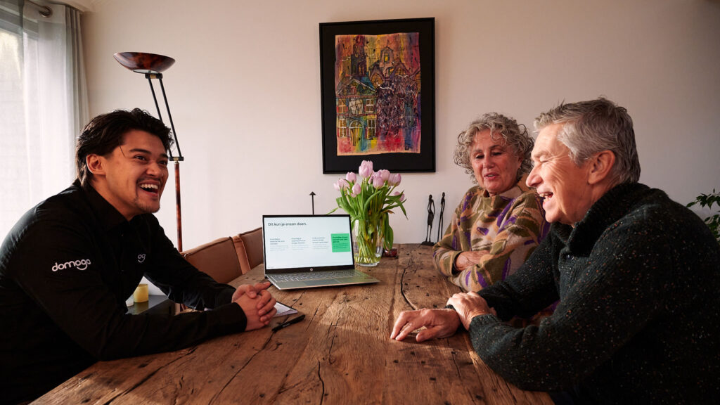 Adviesgesprek over de thuisbatterij