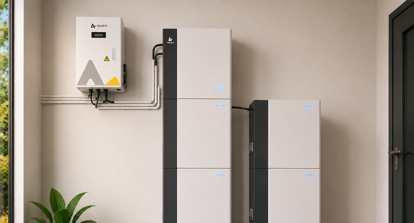 AlphaESS thuisbatterij met noodstroom