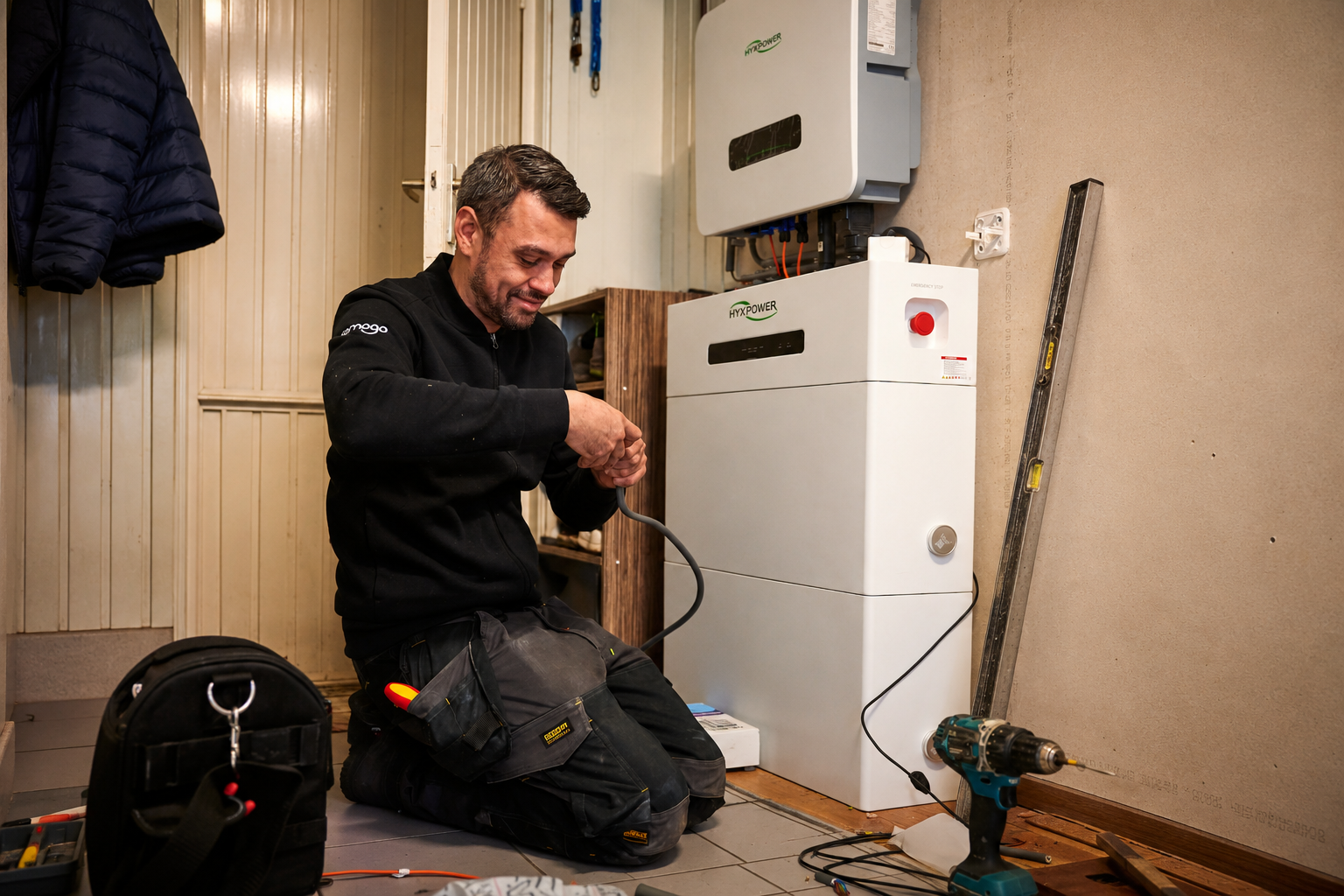 HyxiPower Hybride thuisbatterij met installateur