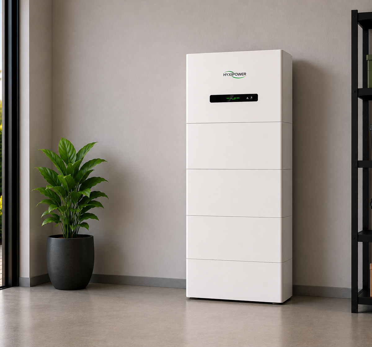 Woning met HyxiPower All-in-One 20Kwh