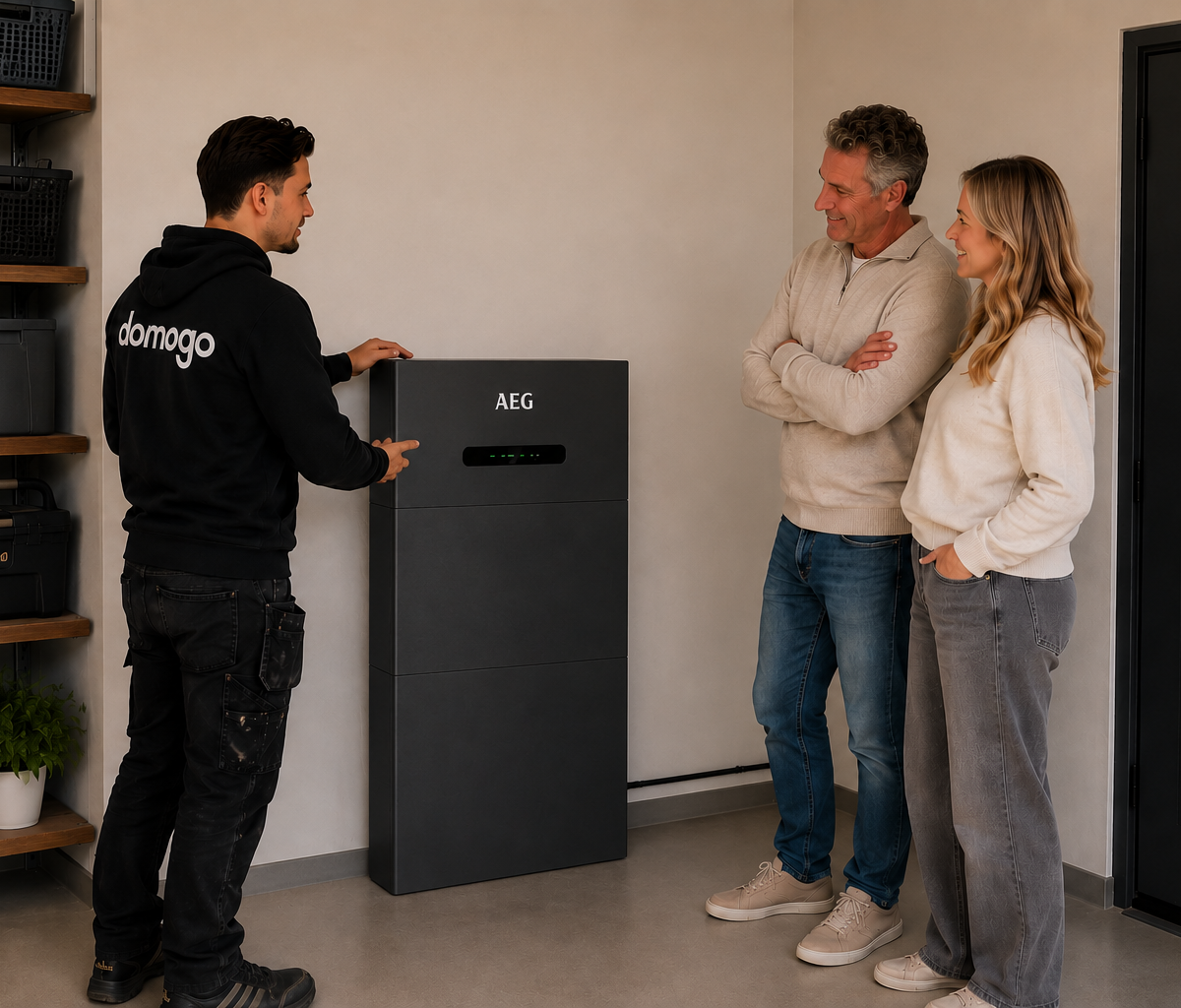 AEG All-in-One 10 kWh met installateur