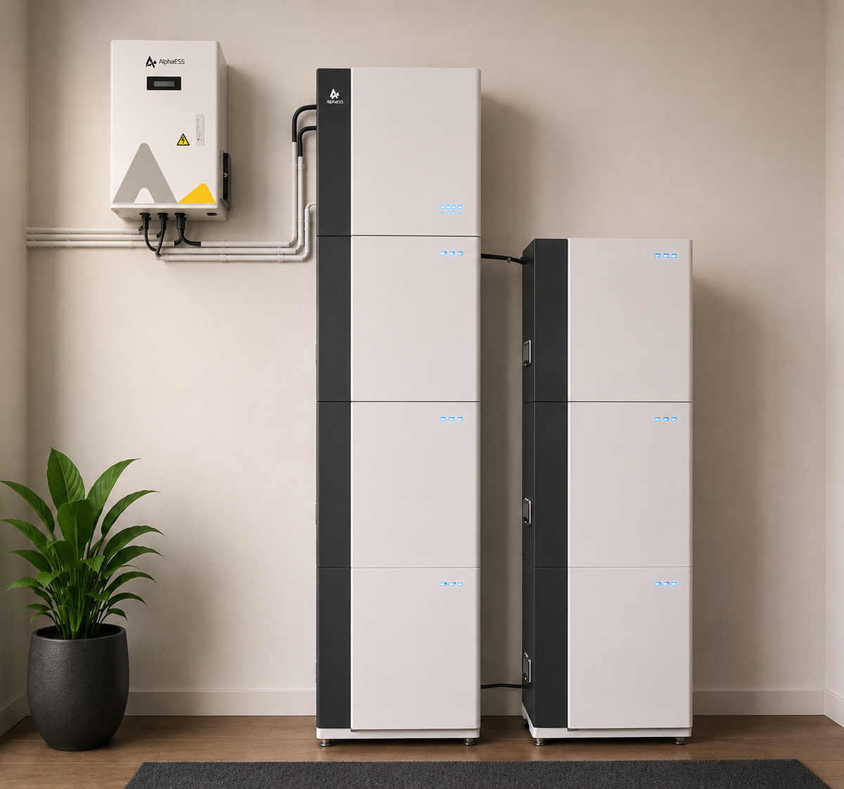 AlphaESS thuisbatterij met noodstroom