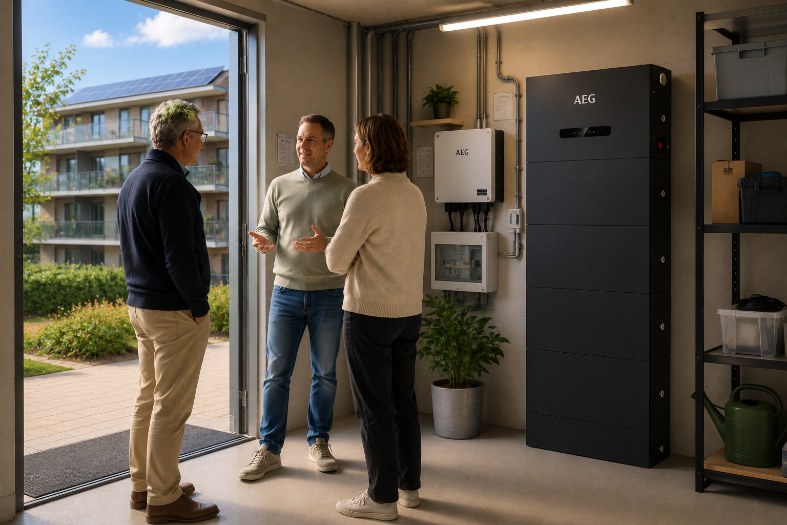 AEG All-in-One 25 kWh thuisbatterij