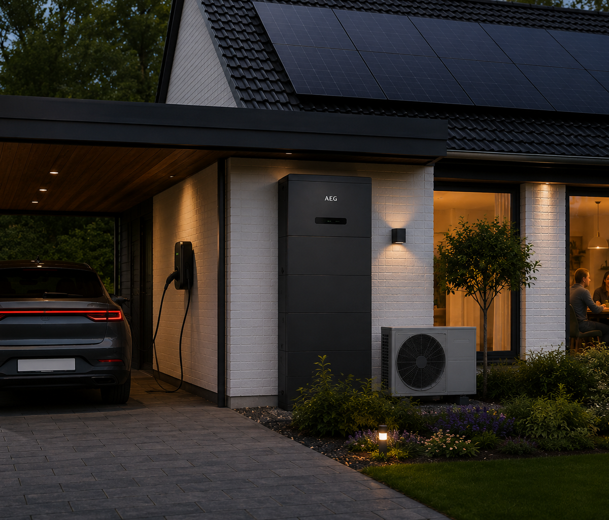 Woning met slim energiesysteem