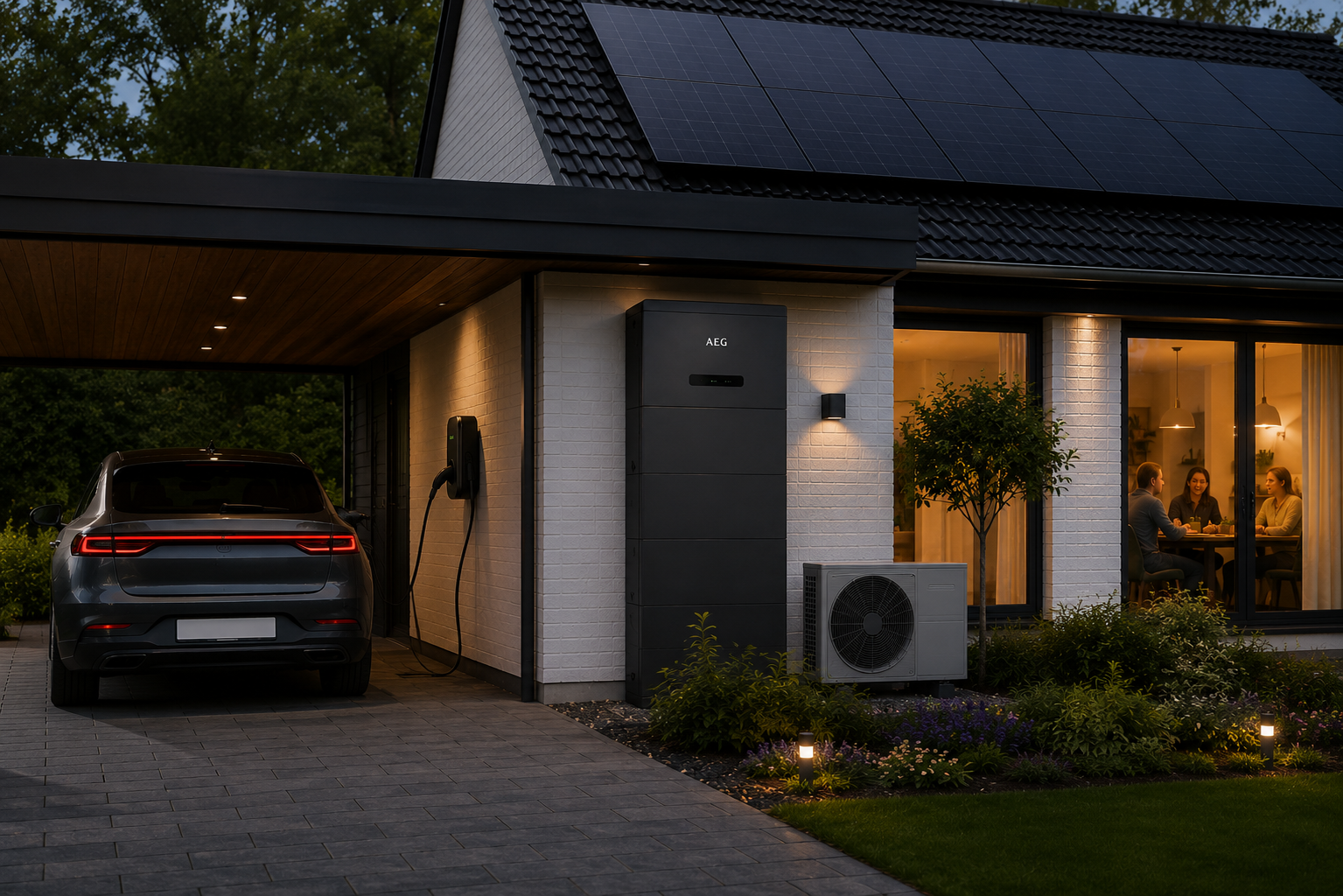 Woning met slim energiesysteem