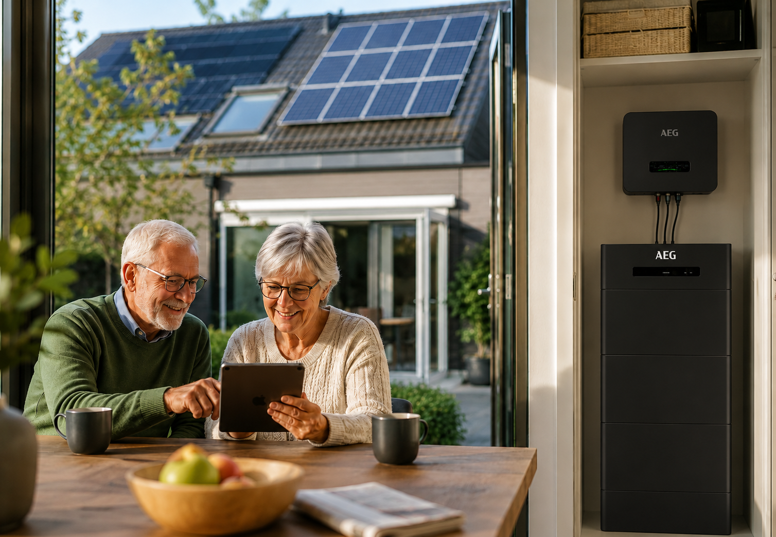 duurzaam wonen met een slim energiesysteem