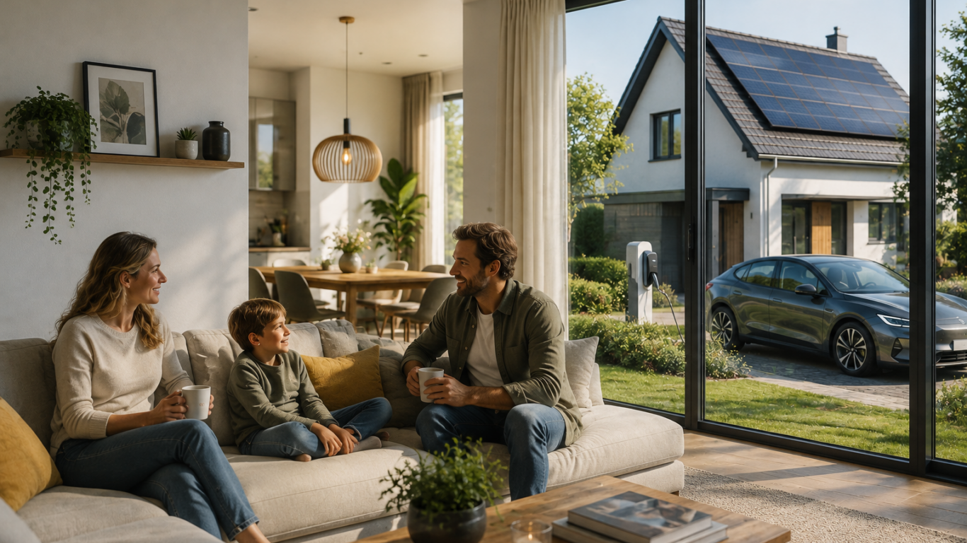 duurzame woning met noodstroom